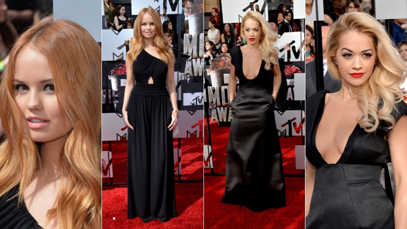 Illustration for article titled Hideous Dresses and Cool Shoes at the MTV Movie Awards